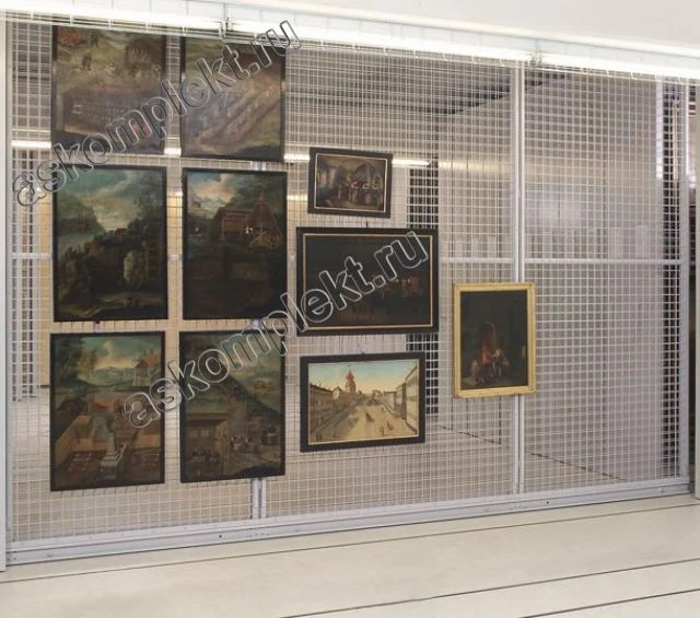 Metal Mesh Display Stand for Paintings "ASKomplekt