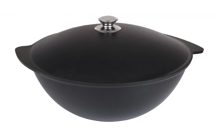 Aluminum Plov Pot with Non-Stick Coating 9L by Kukmara