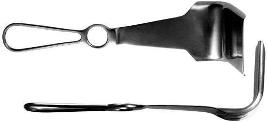 Doyen Gynecological Mirror Slightly Concave - No. 2 95x47mm