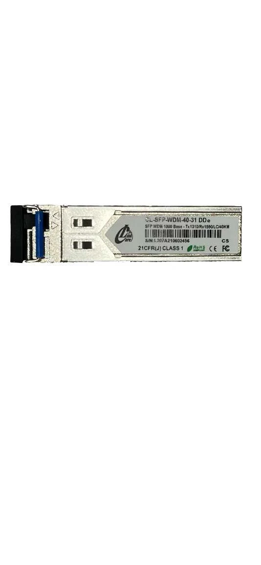ناقل CL-SFP-WDM-40-31 DD e لنقل البيانات لمسافات طويلة