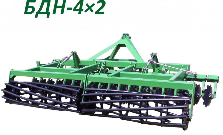 Disc Harrow BDH-4x2 for Soil Preparation
