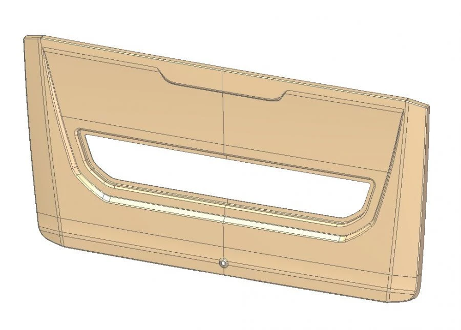 Hood Panel for LiAZ 5292 - Component No. 529222-5601280-11