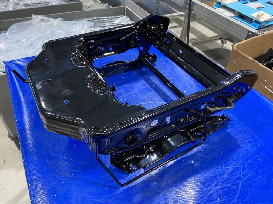 قاعدة وسادة المقعد الأمامية اليسرى مع تعديل الارتفاع لسيارات بيجو سيتروين أوبل 2125092