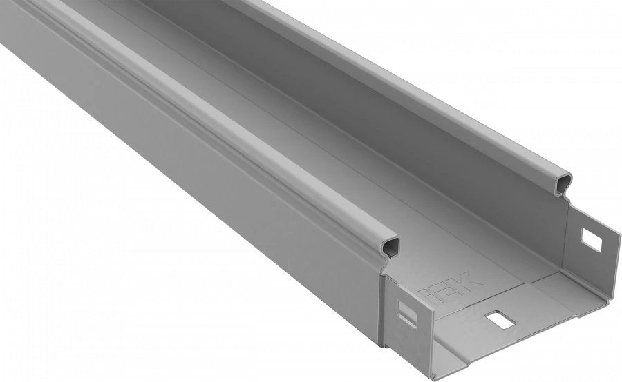 Unperforated Cable Tray 50x100x3000 RAL 9016 CLNK10-050-100-3 ESCA