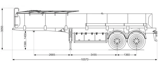 Oil Tank Semi-Trailer STK 9010-40