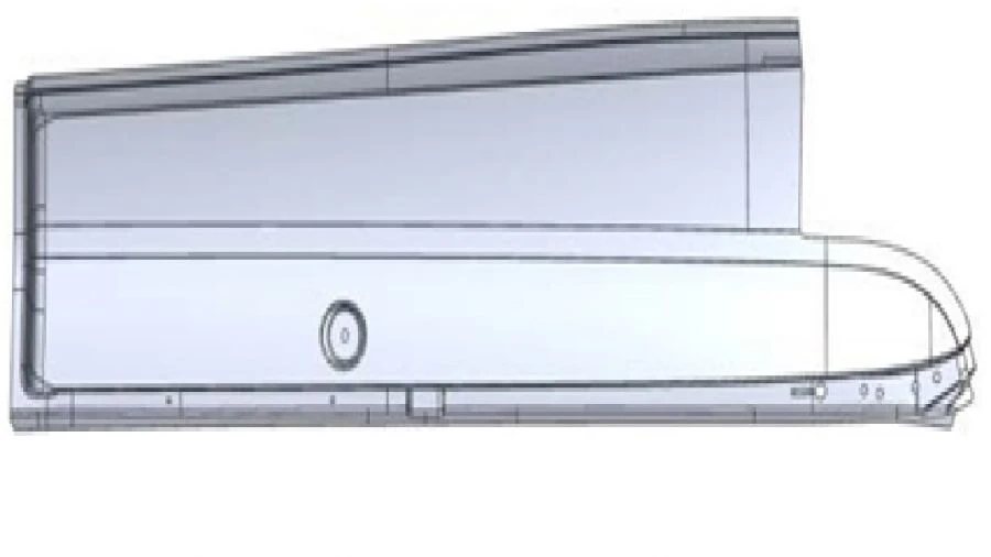 لوحة السقف اليمنى للسيارات A9606579209