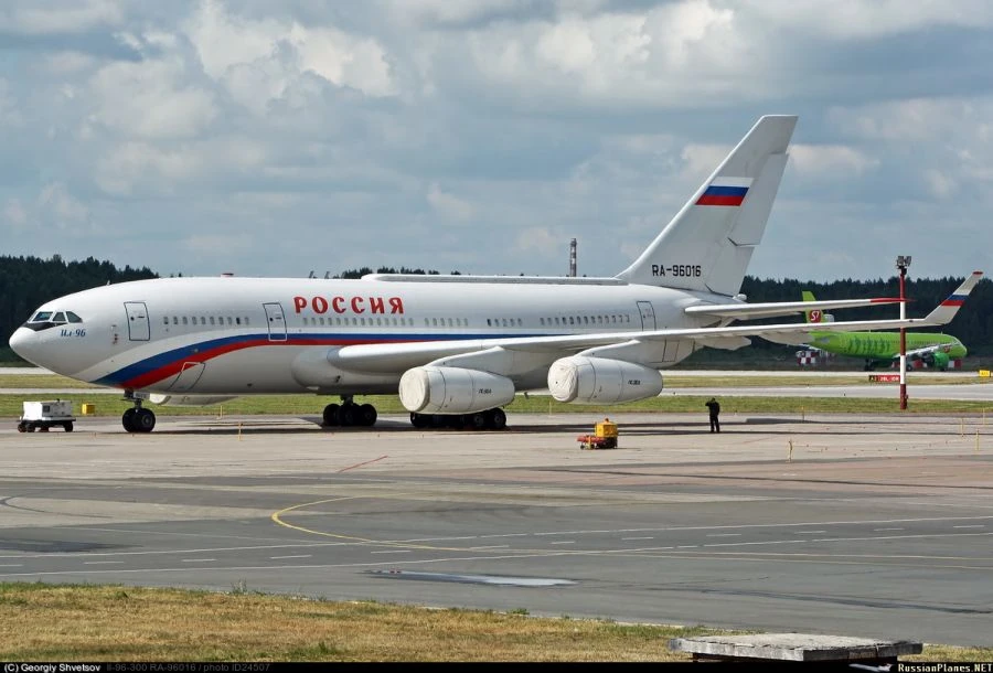 Aircraft Weighing System for IL-96-300 No. 96016