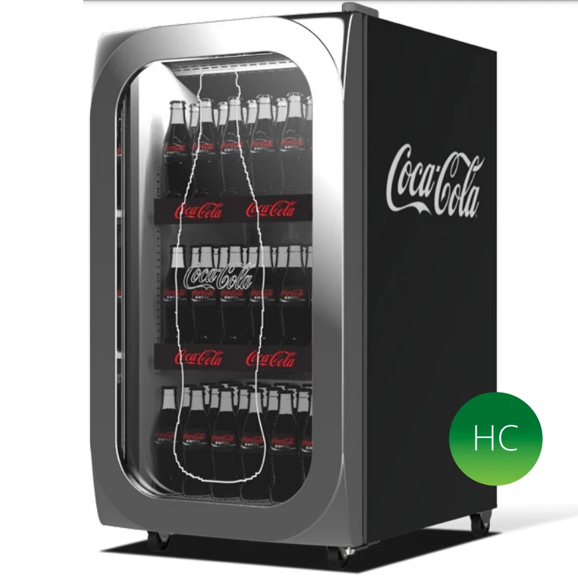 Beverage and Food Display Refrigerator, Model ICOOL 150 PLATINUM [R600a]