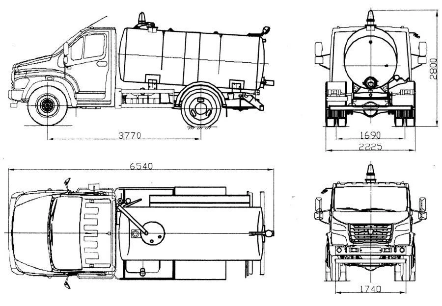شاحنة فراغ غاز-ساز-39014-12