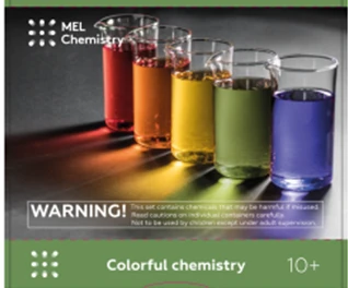 Educational Science Experiment Kit "Colorful Chemistry" GB 2022