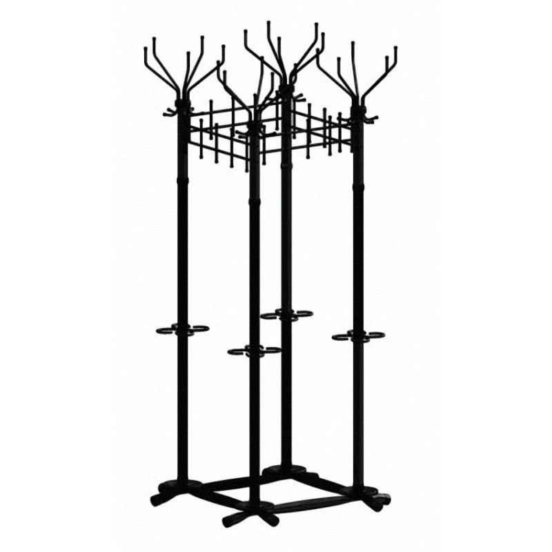 Gardix-4 T22 Group Clothing Rack with 20 Hooks