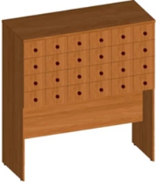 خزانة مع حجرات - ستاندرد