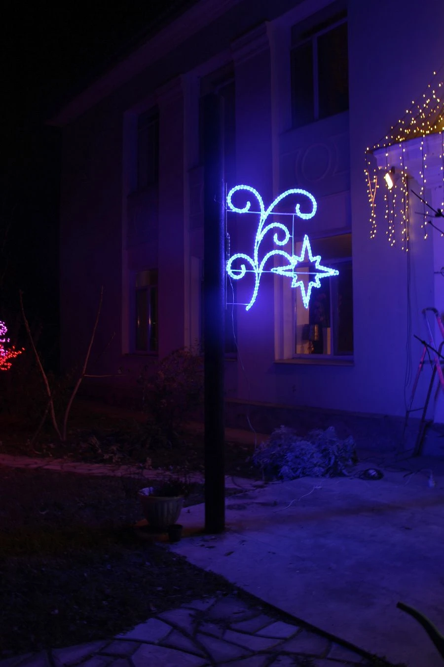 Frost Pattern LED Decorative Wall Light - 220V, 24W