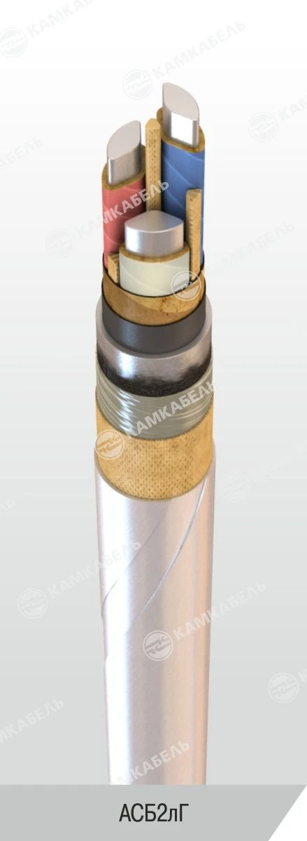 Aluminum Conductor Power Cable with Paper Insulation 6/10 kV