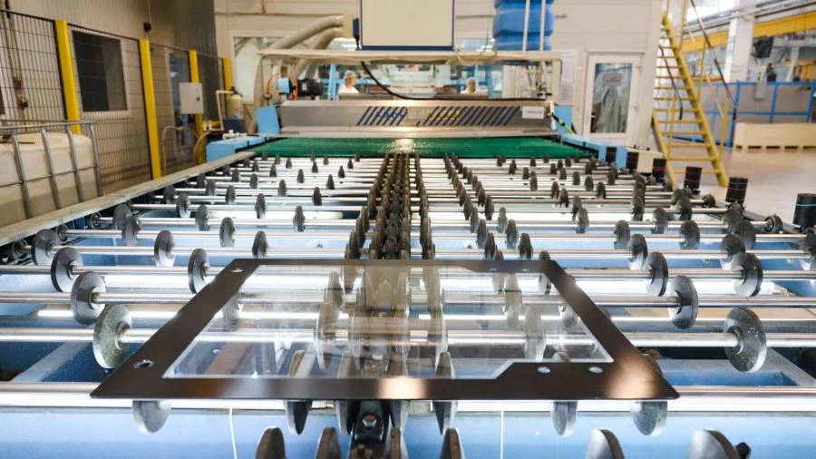 Safe Tempered Glass with Silk Screen Printing SG Col for Architectural Applications