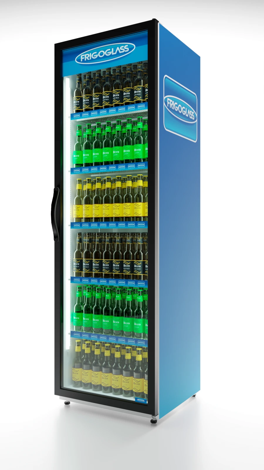 Beverage and Food Display Refrigerator, Model PLUS-600 [R290]