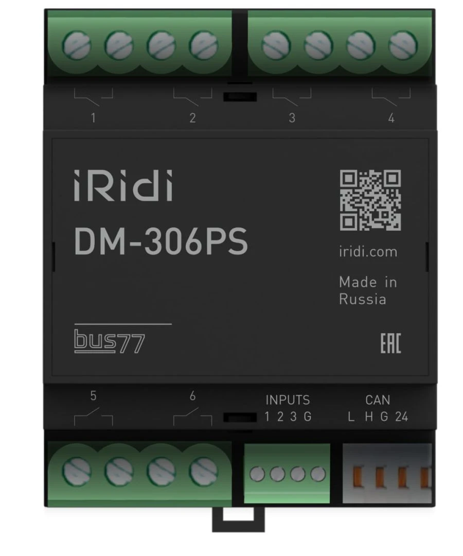 Relay Module for Load Control - 6 Channels (DM-306PS/LDM-306PS)
