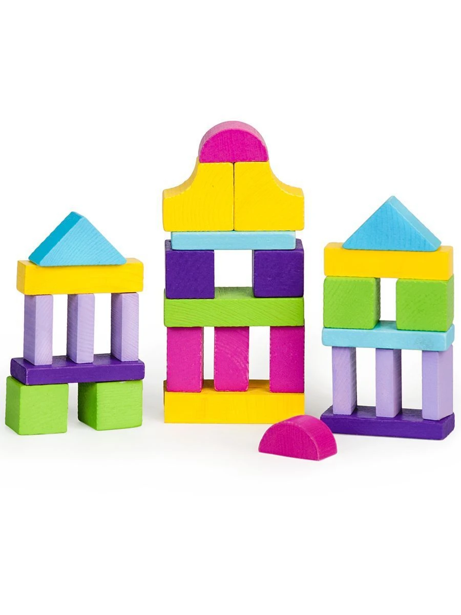 Evening Colors Wooden Constructor Set (30 pieces) Model 6674-33