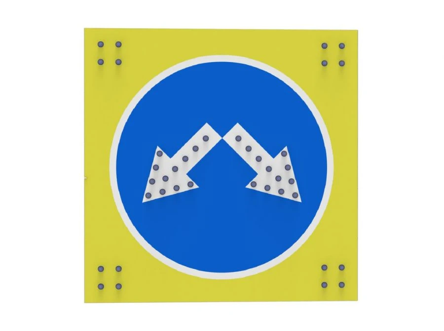 LED Road Sign SDZ 4.2.3-700-C4 (900x900)