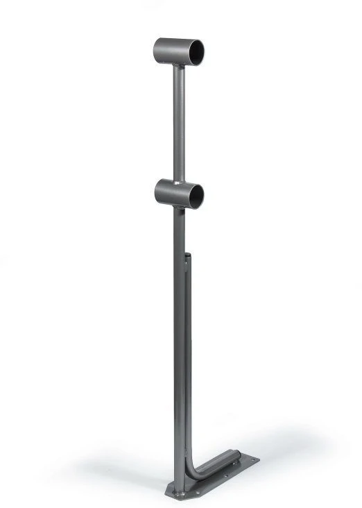 حامل الباليه (الرقص) ذو المستويين - الفضي "الماس"، النموذج رقم 1