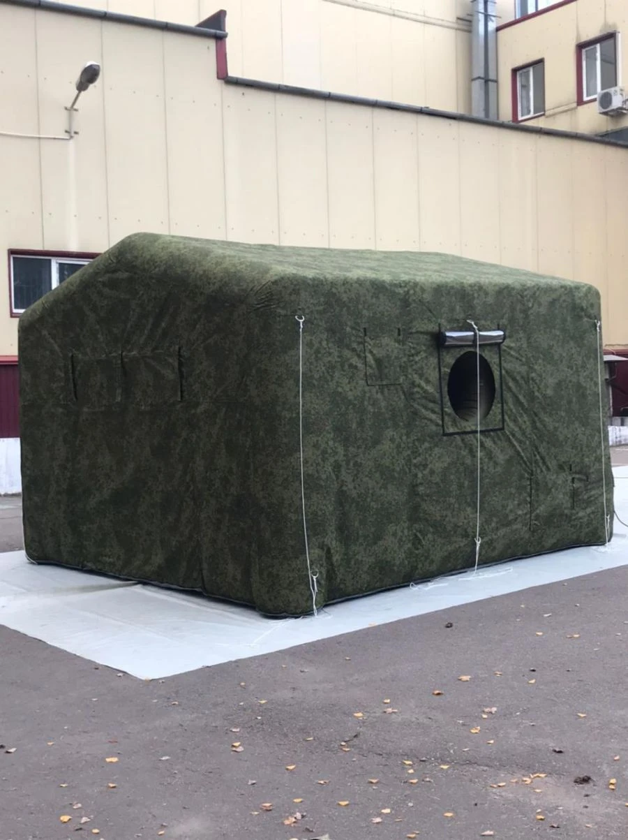 Pneumatic Frame Tents - Mobile Quick-Construct Shelters