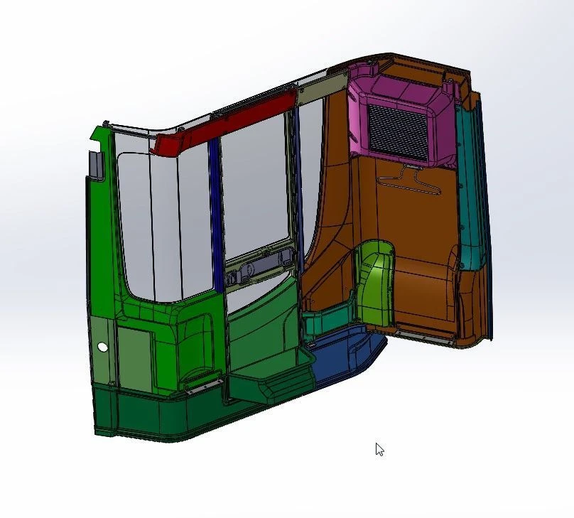 Driver Partition Assembly 5299-351-7800000