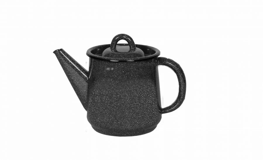 Enamelled Steel Teapot for Food Processing, 1L