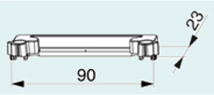 Locking Bar for Mechanisms with Elevators REHAU