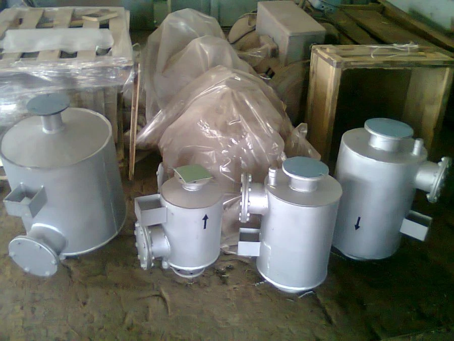 Dry type spark arrestor DN 400