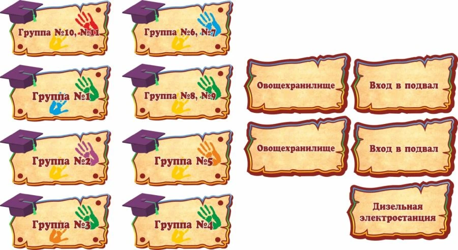 Informational Signboard with Frame