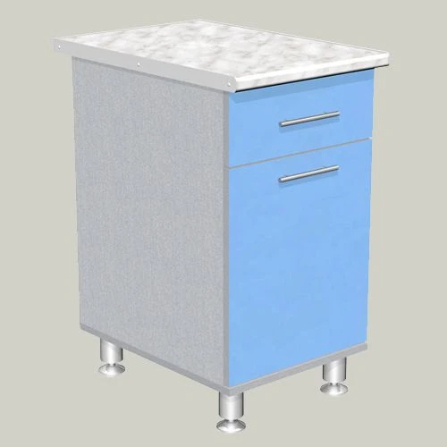 One-Door Side Cabinet with Drawer Model TGF-2