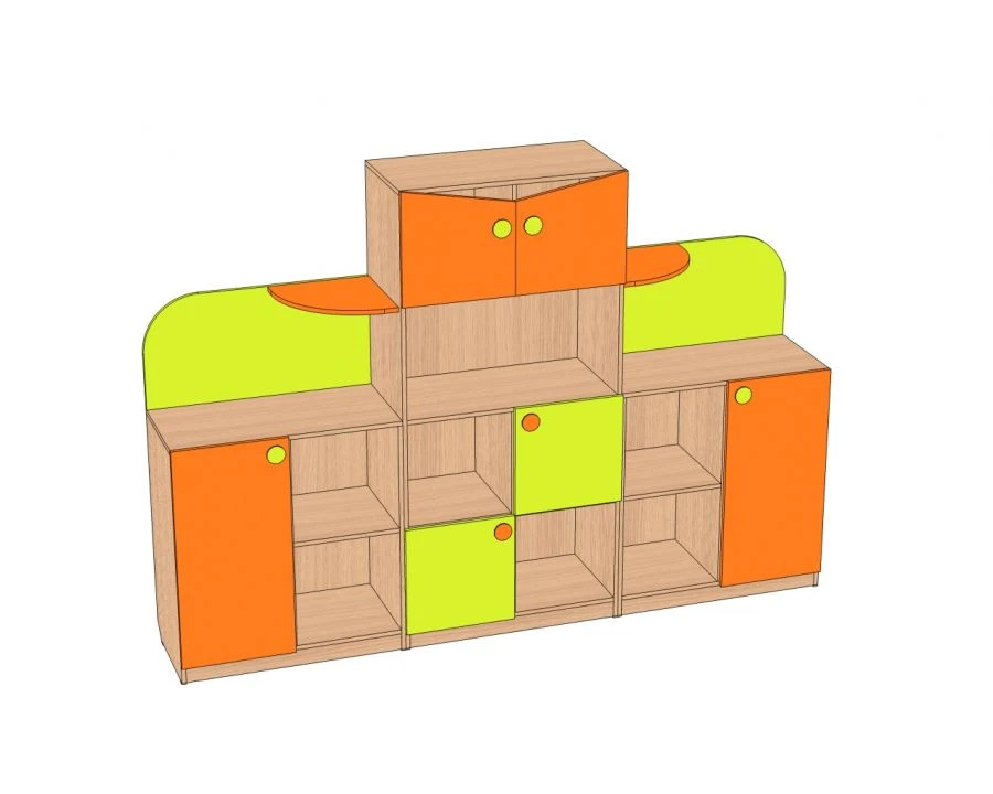 جدار تخزين الألعاب للأطفال "بومة" SI-SV
