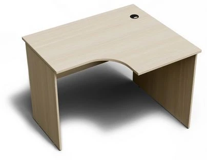 Corner Computer Desk with 22mm Thick Surface