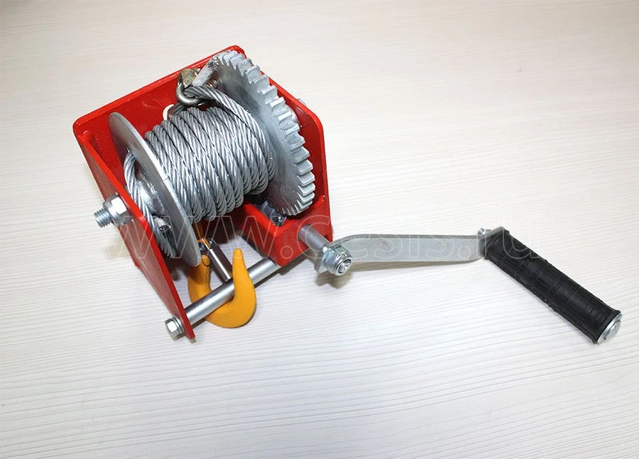 Manual Drum Winch for Load Movement - Model XYZ123