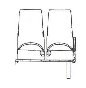 Passenger Seat PS-05.6800010-05.21.2K02 for Comfort and Safety