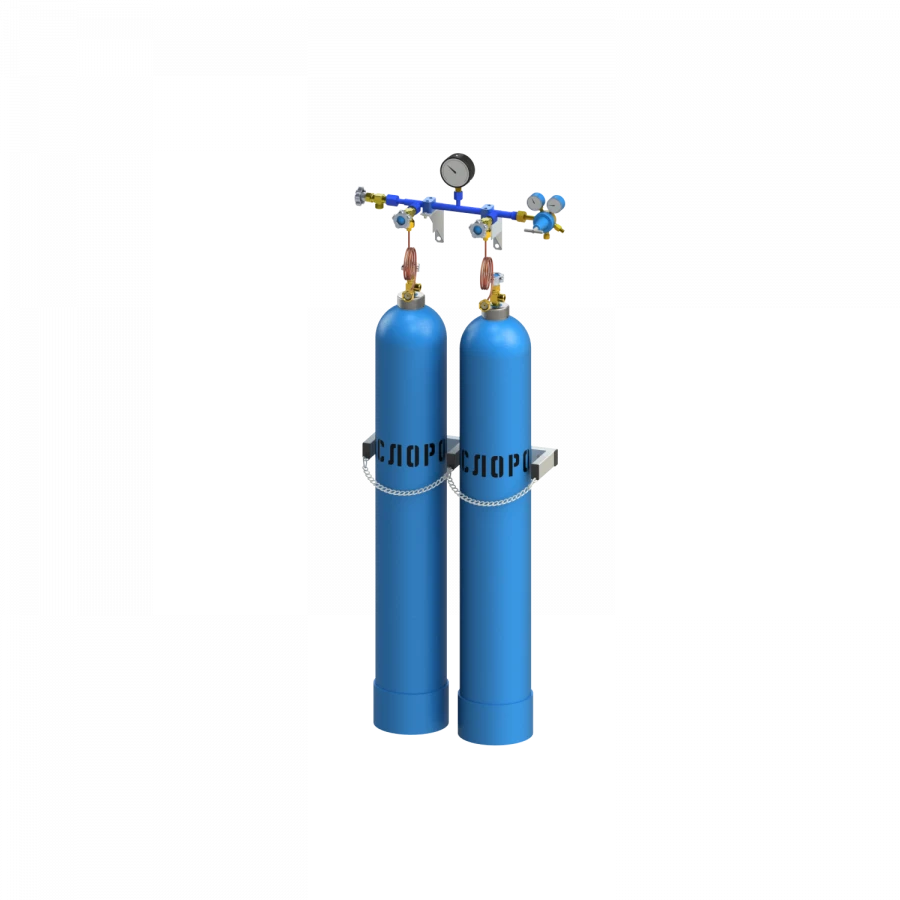 رامبا تفريغ الأكسجين لأسطوانتين RPK-2