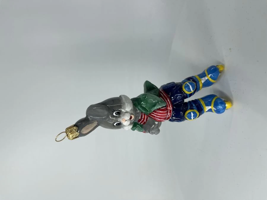 زينة عيد الميلاد الزجاجية اليدوية "ستيباشكا