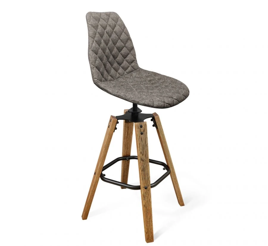 Bar Stool with Polypropylene Seat - Sheffilton SHT-ST29-C12/S93