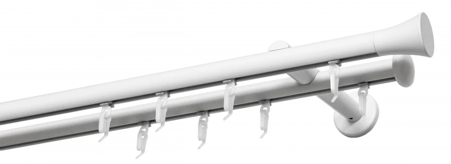 Round Metal Curtain Rod for Window Decoration