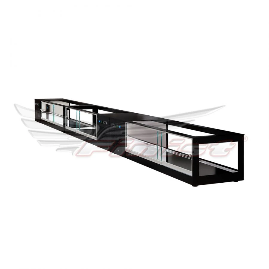 Refrigerated Display Case for Fresh Seafood and Sushi - JANET