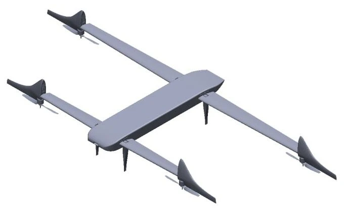 Ultra-Cheap ERA-15 UAV Tilt-Rotor Drone