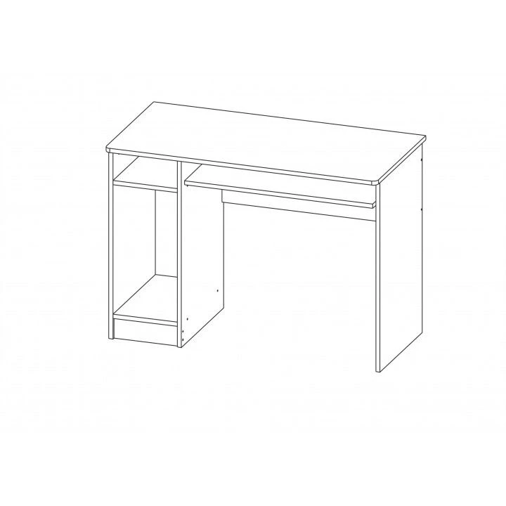 Writing Desk - Modern Design, Compact Size