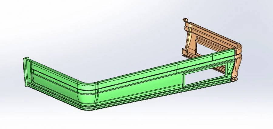 غلاف منصة خلفية اليسار للمركبات - 5299-351-5107330