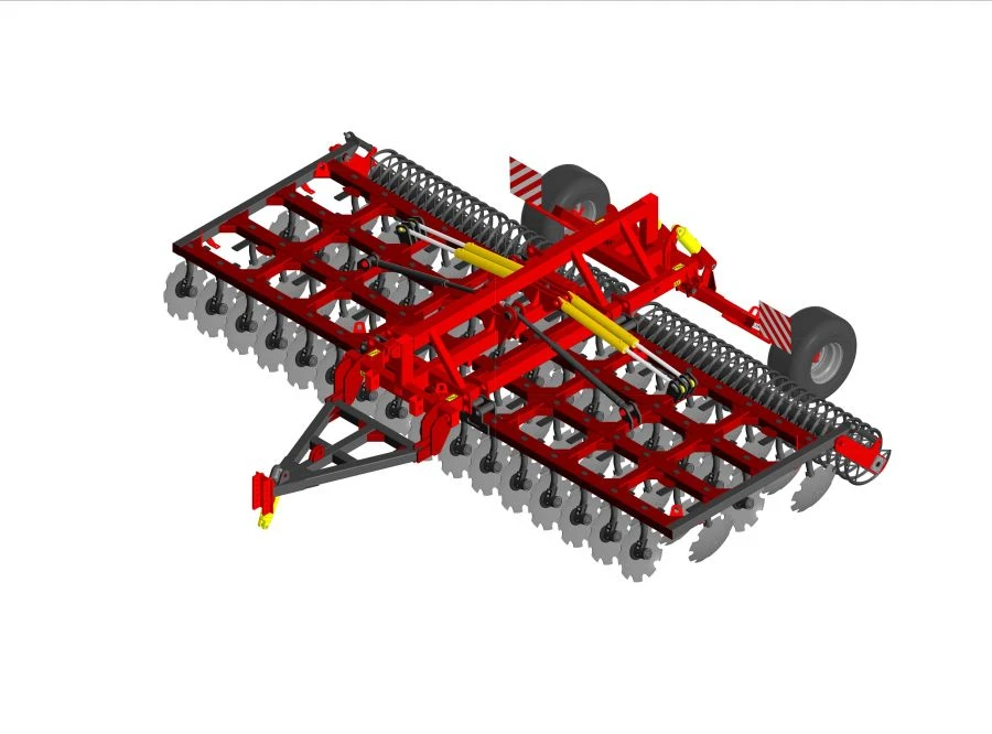 Disc Harrow BD-5x4PG for Soil Preparation
