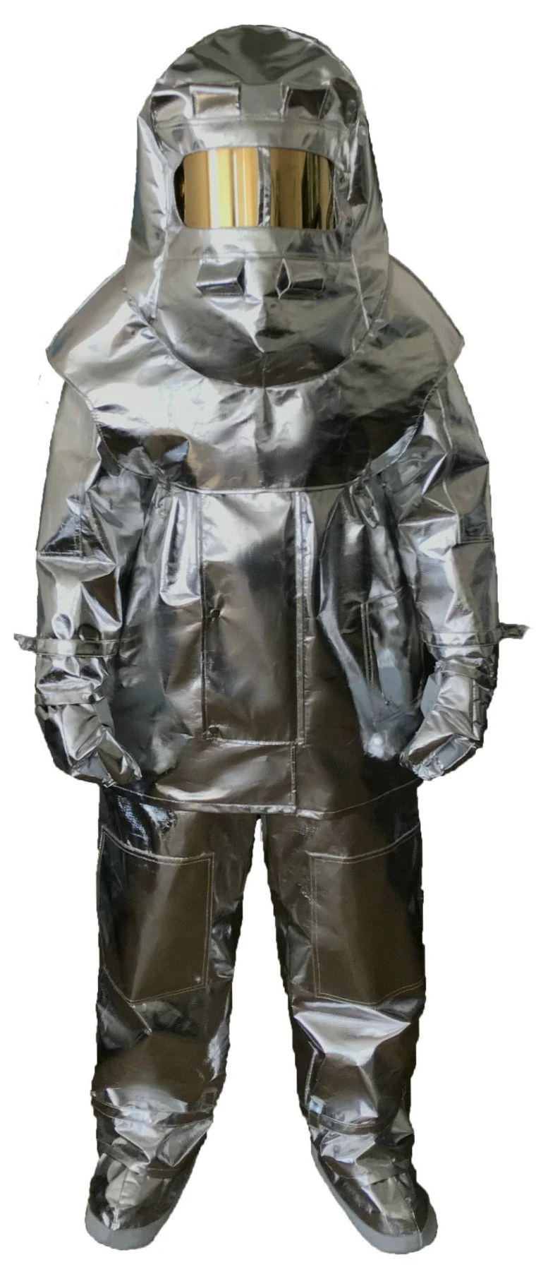 Firefighter Protective Clothing Set for High Heat Exposure - Semi-Heavy Type