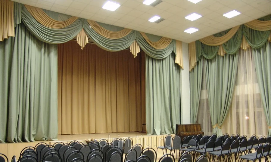 General Stage Curtain for Decorative Scene Design