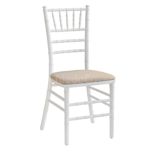 Wooden Chiavari Chair with Cushion