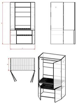 Clothing Drying Cabinet (Series SO.1)