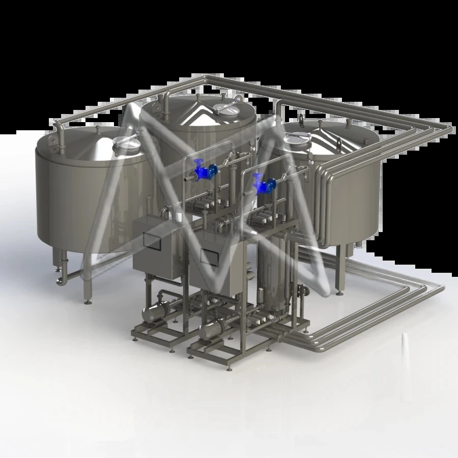 محطة تنظيف مركزية مع تحضير تلقائي P8-OCM