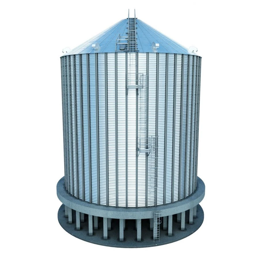 Flat bottom metal silo SP5700-21,78/15